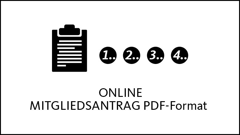 Online Mitgliedsantrag PDF-Format